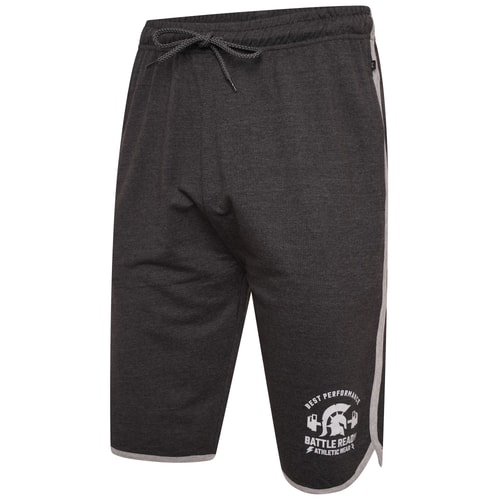 KAM Gym Jog Shorts Charcoal